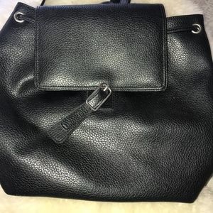 Black Leather Backpack from the Florence Leather